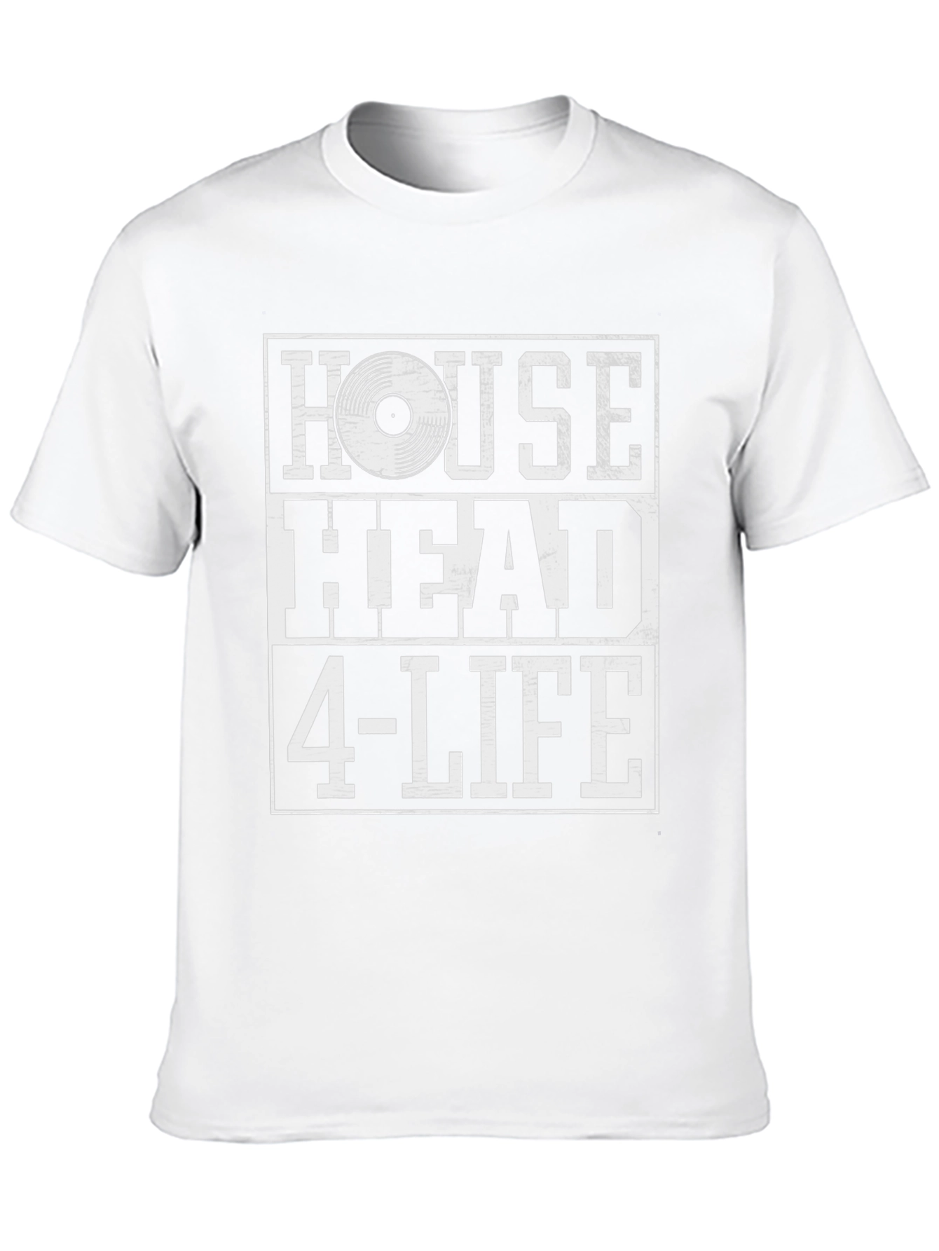 House Head 4-Life Black Graphic Tee