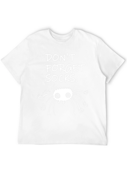 Dont Forget Socks Spider Graphic Tee