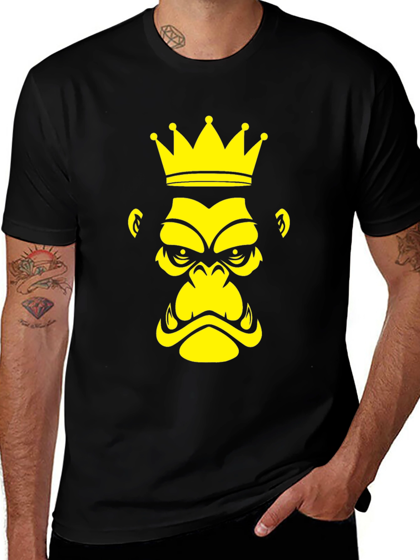 King Kong Graphic Tee - Black