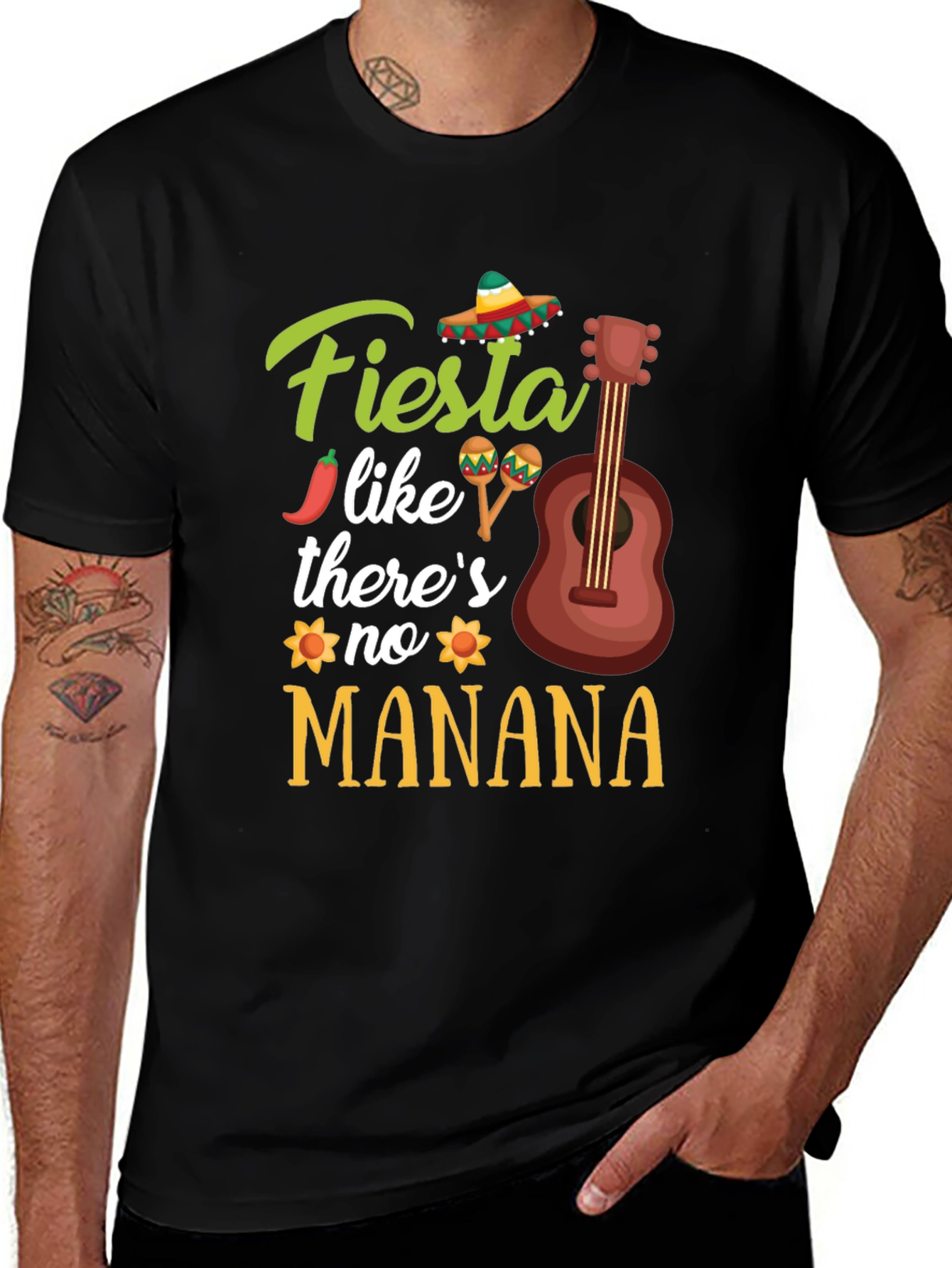 Fiesta Like Theres No Manana T-Shirt