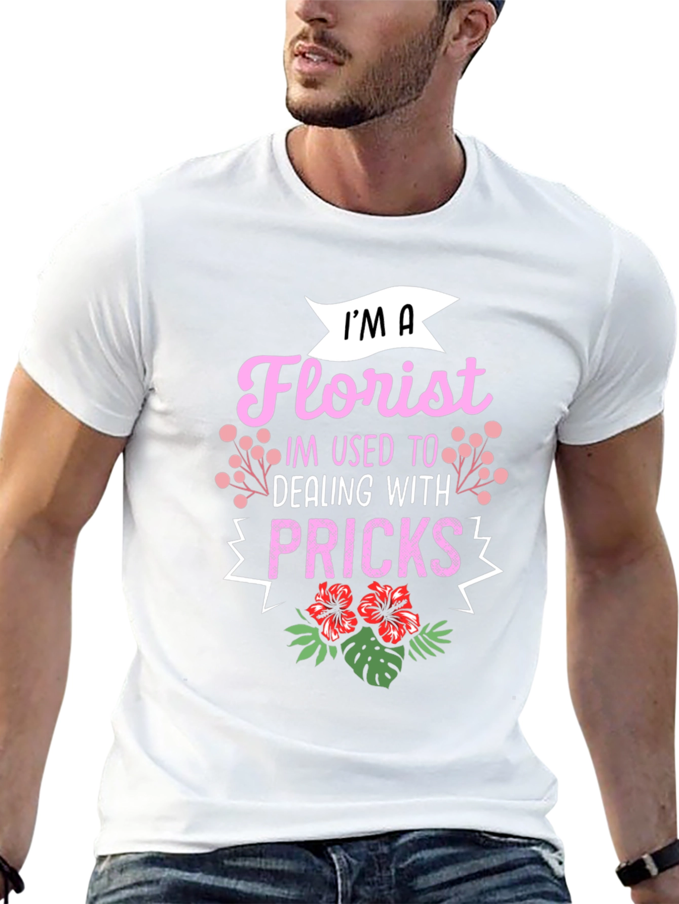 Florist Humor Graphic T-Shirt