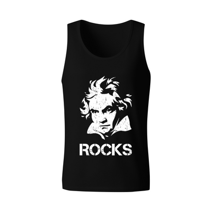 Beethoven Rocks Classic Music Vintage Tank Top