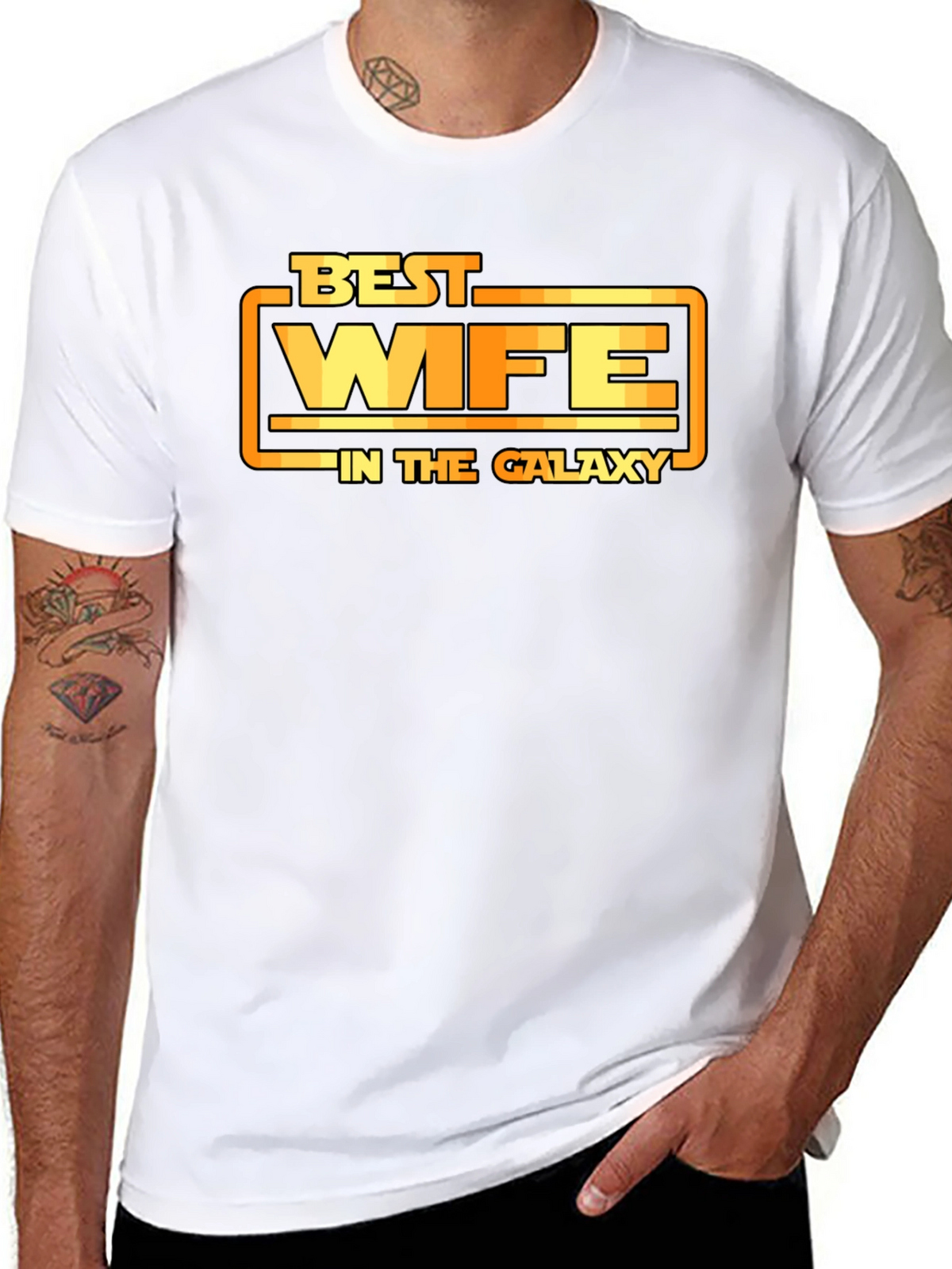 Best Wife In The Galaxy T-Shirt
