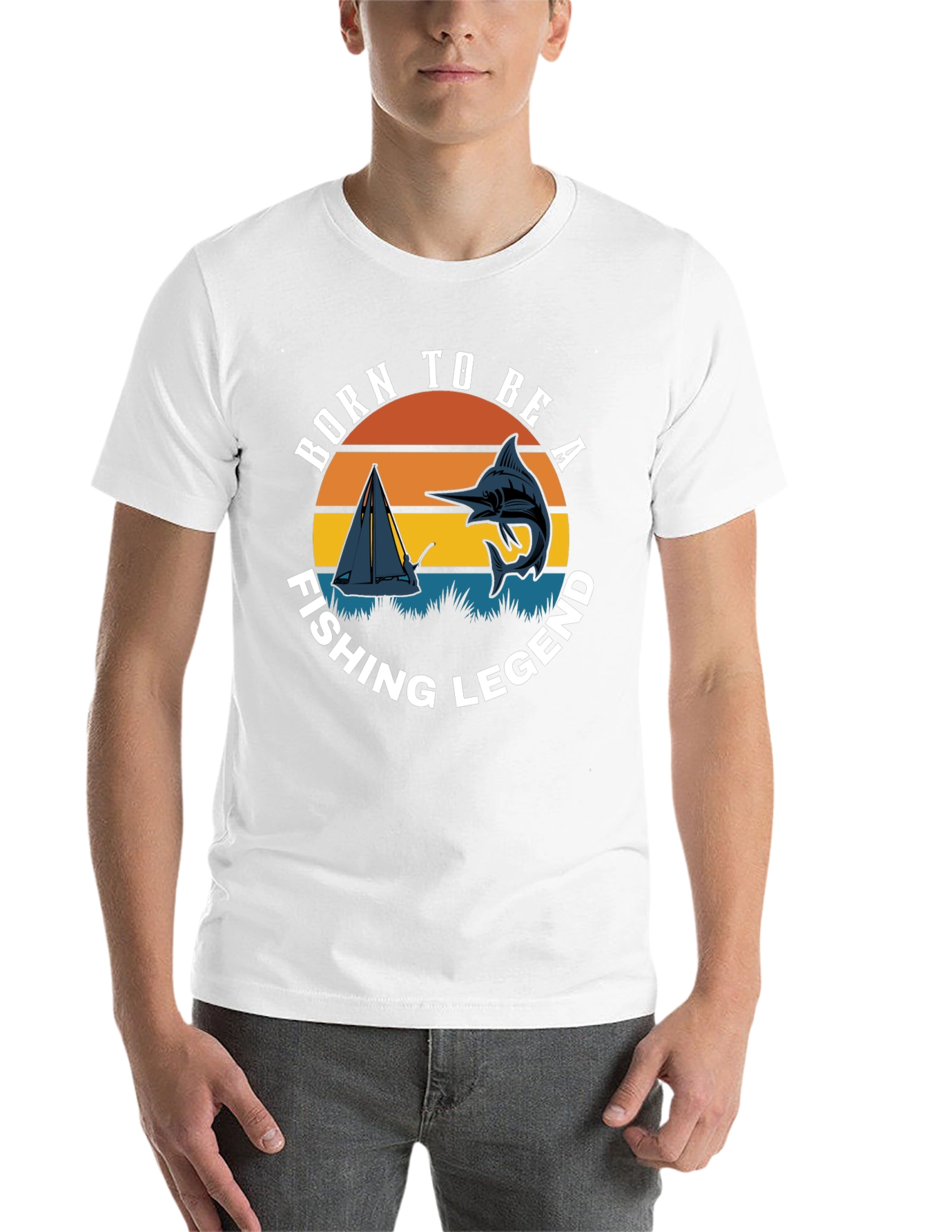 Born to Be A Fishing Legend T-Shirt