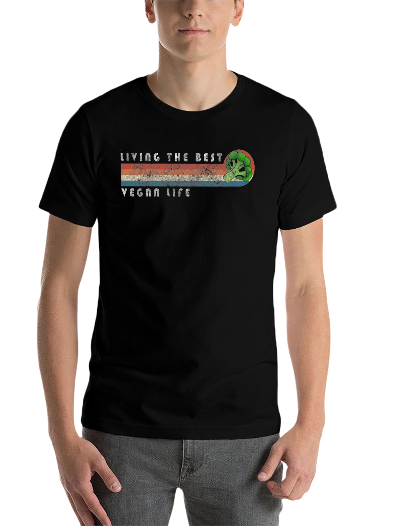 Living The Best Vegan Life T-Shirt