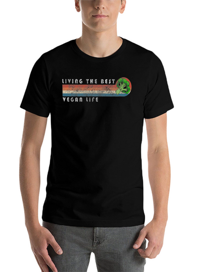 Living The Best Vegan Life T-Shirt