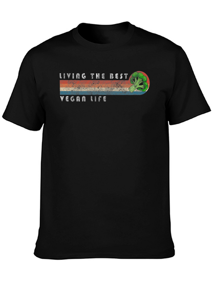 Living The Best Vegan Life T-Shirt