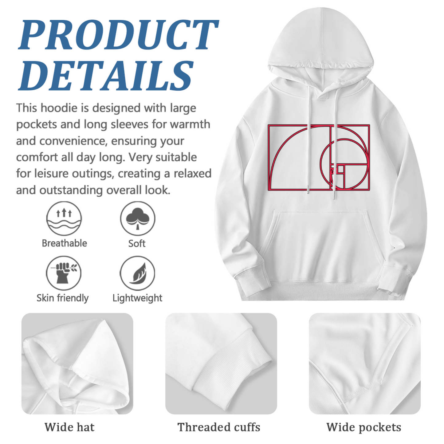 Retro Sunset Dachshund Dog Lover Casual Hoodie