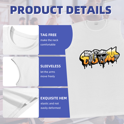 MF DOOM Classic Hip Hop Graffiti Drip Art Tank Shirt