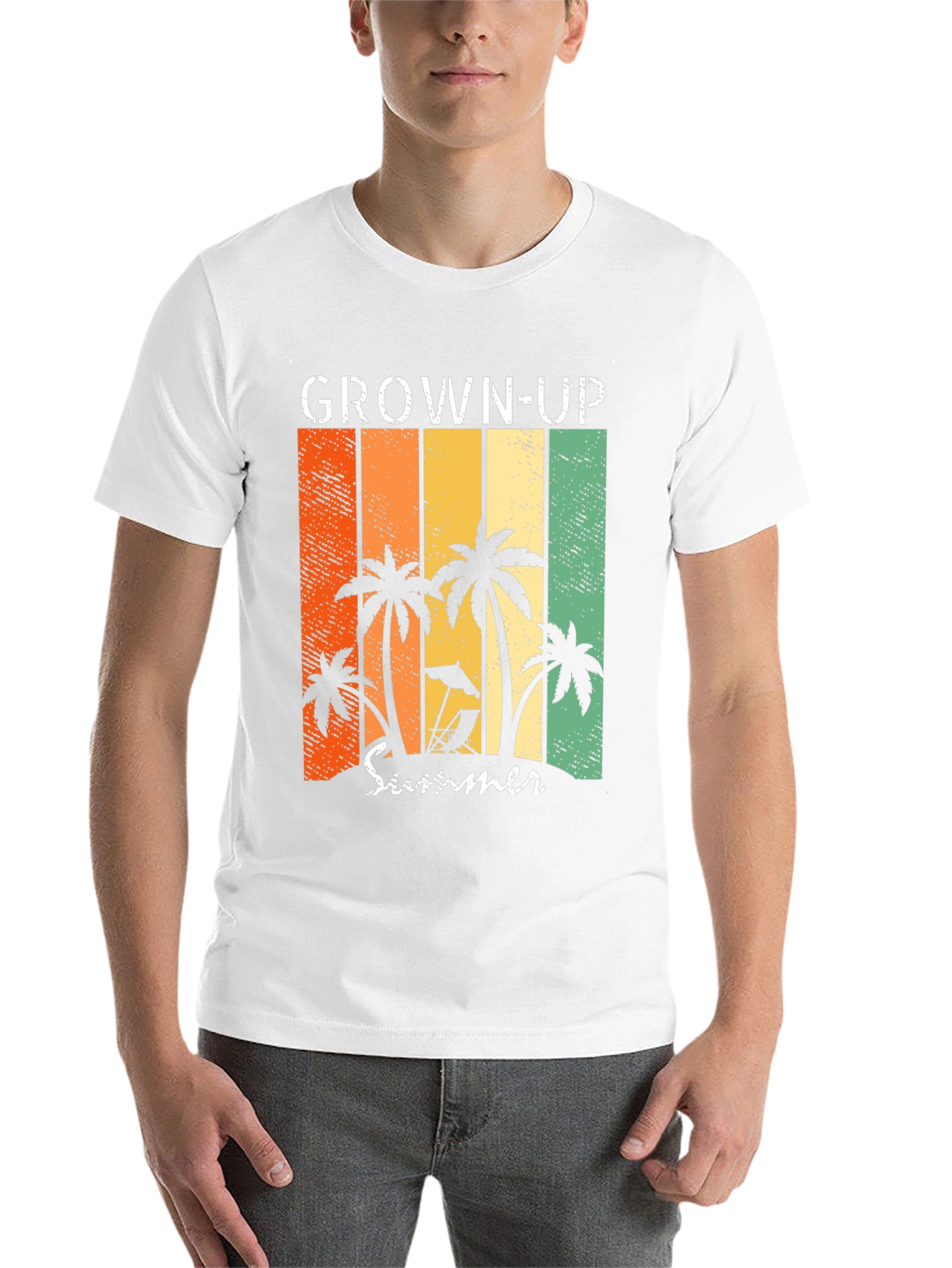 Grown-Up Summer Graphic Tee