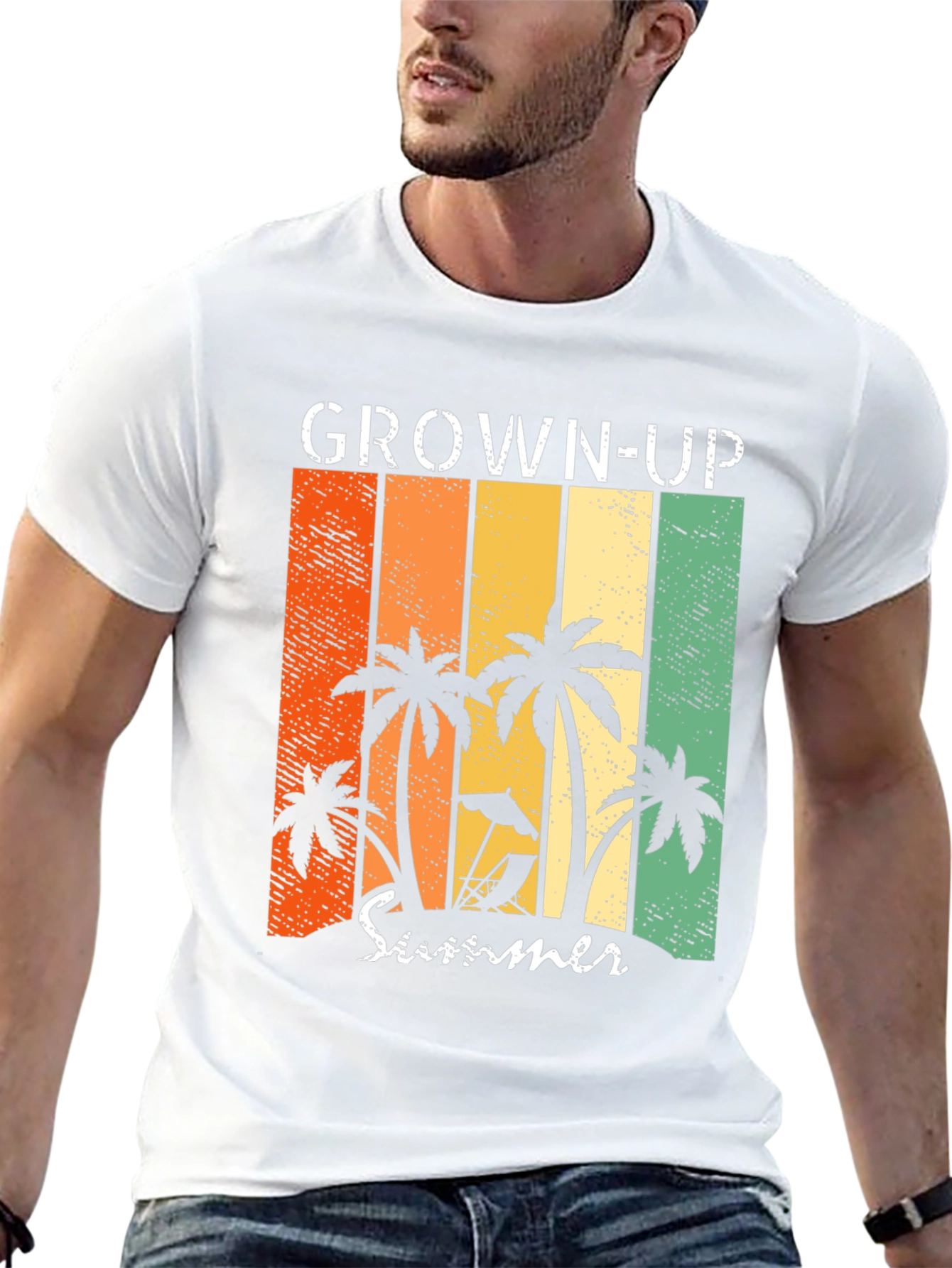 Grown-Up Summer Graphic Tee