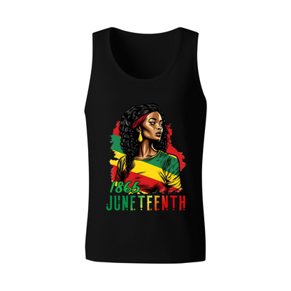 1865 Juneteenth Black Pride Portrait Tank Top