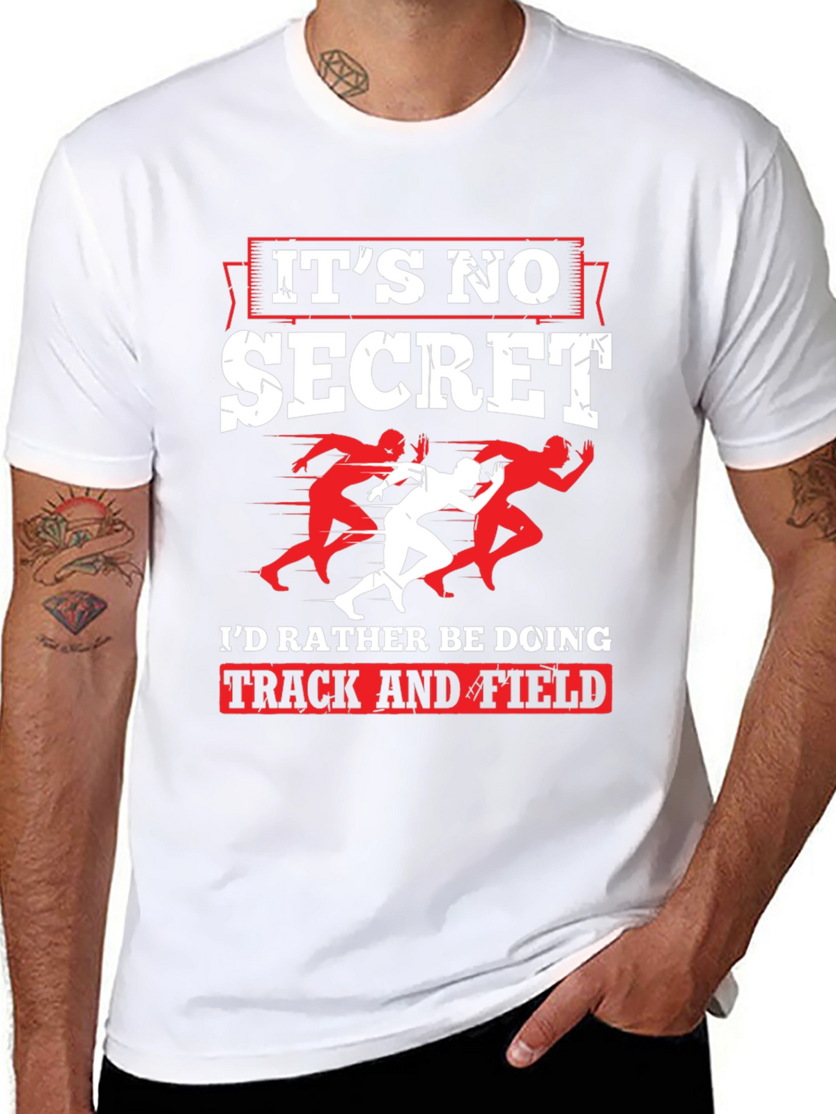 Track & Field Fan T-Shirt - Secrets Out!