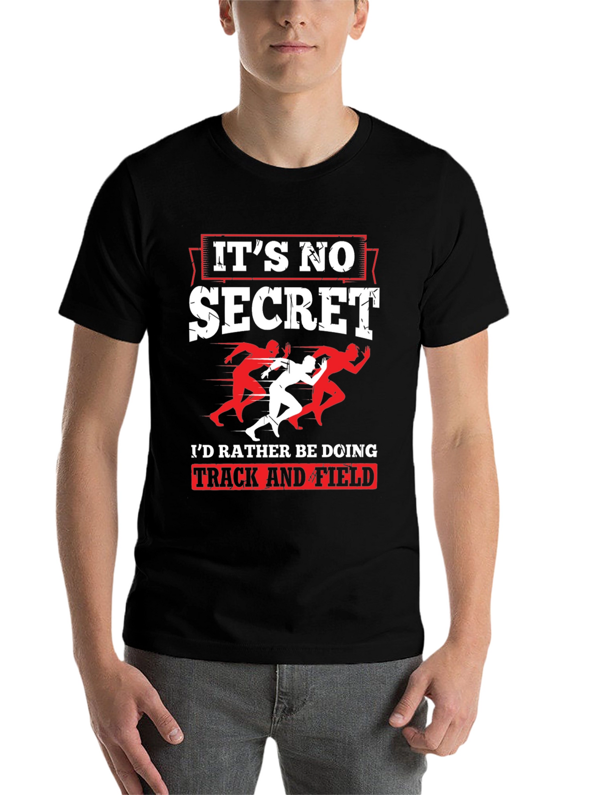 Track & Field Fan T-Shirt - Secrets Out!