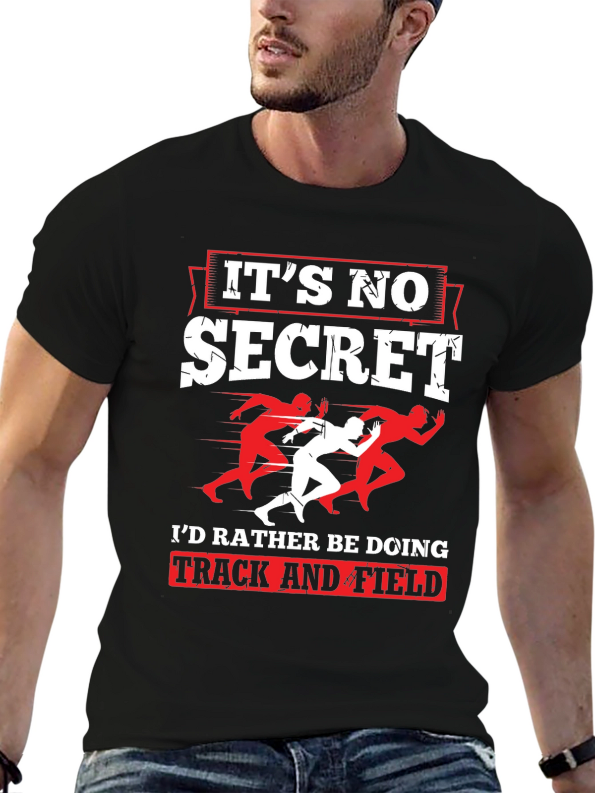 Track & Field Fan T-Shirt - Secrets Out!