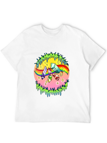 Crystal Rainbow Graphic Tee