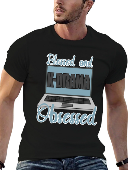 Blessed and K-Drama Obsessed T-Shirt