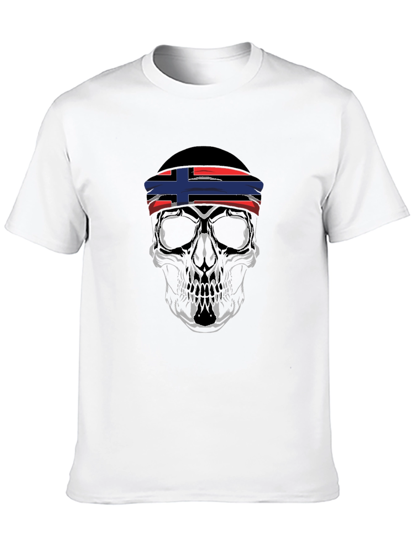 Skull Bandana Graphic Tee