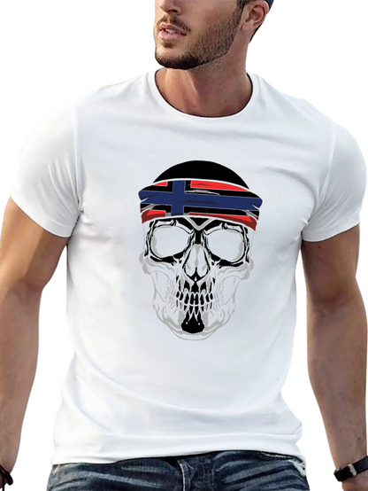Skull Bandana Graphic Tee