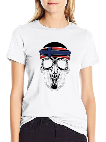 Skull Bandana Graphic Tee