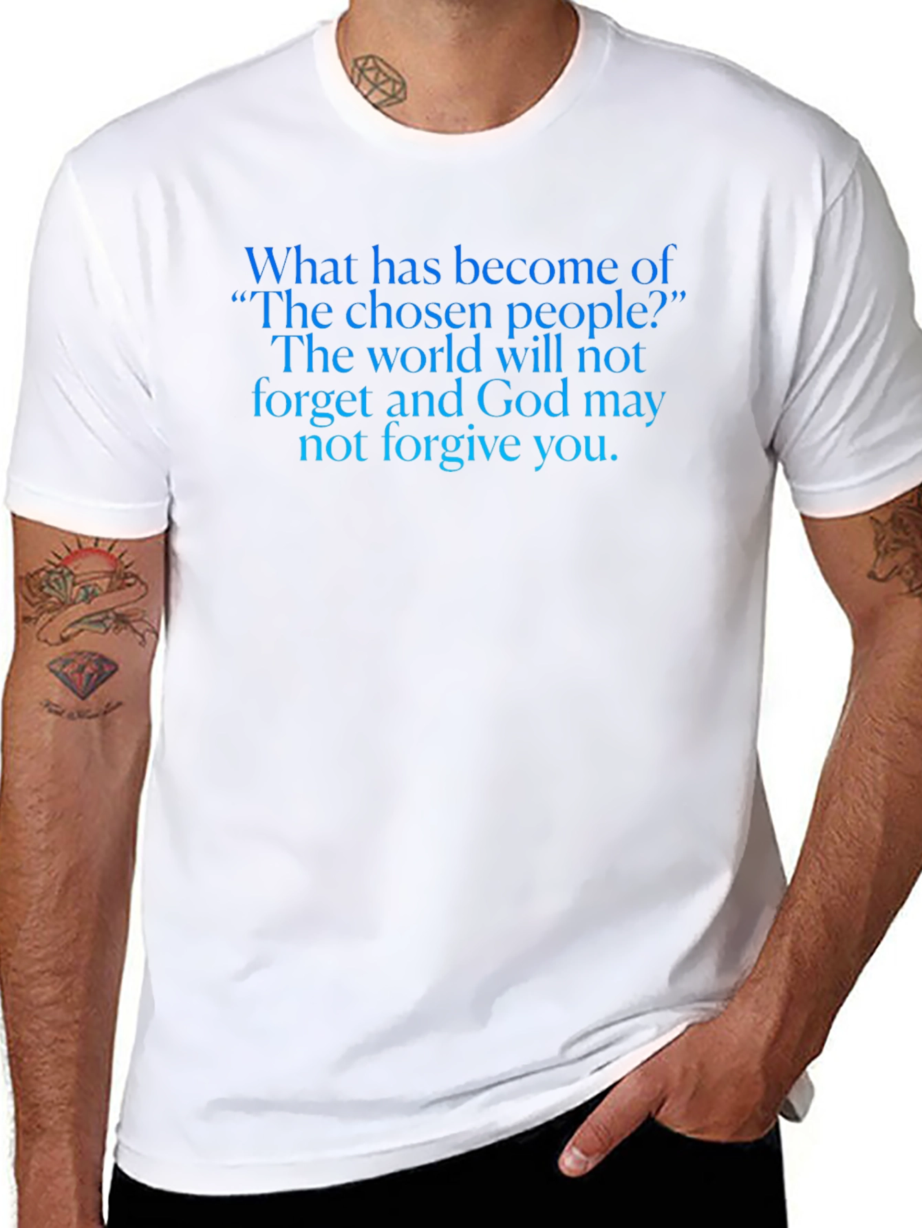 Chosen People Graphic Tee - Bold Statement T-Shirt