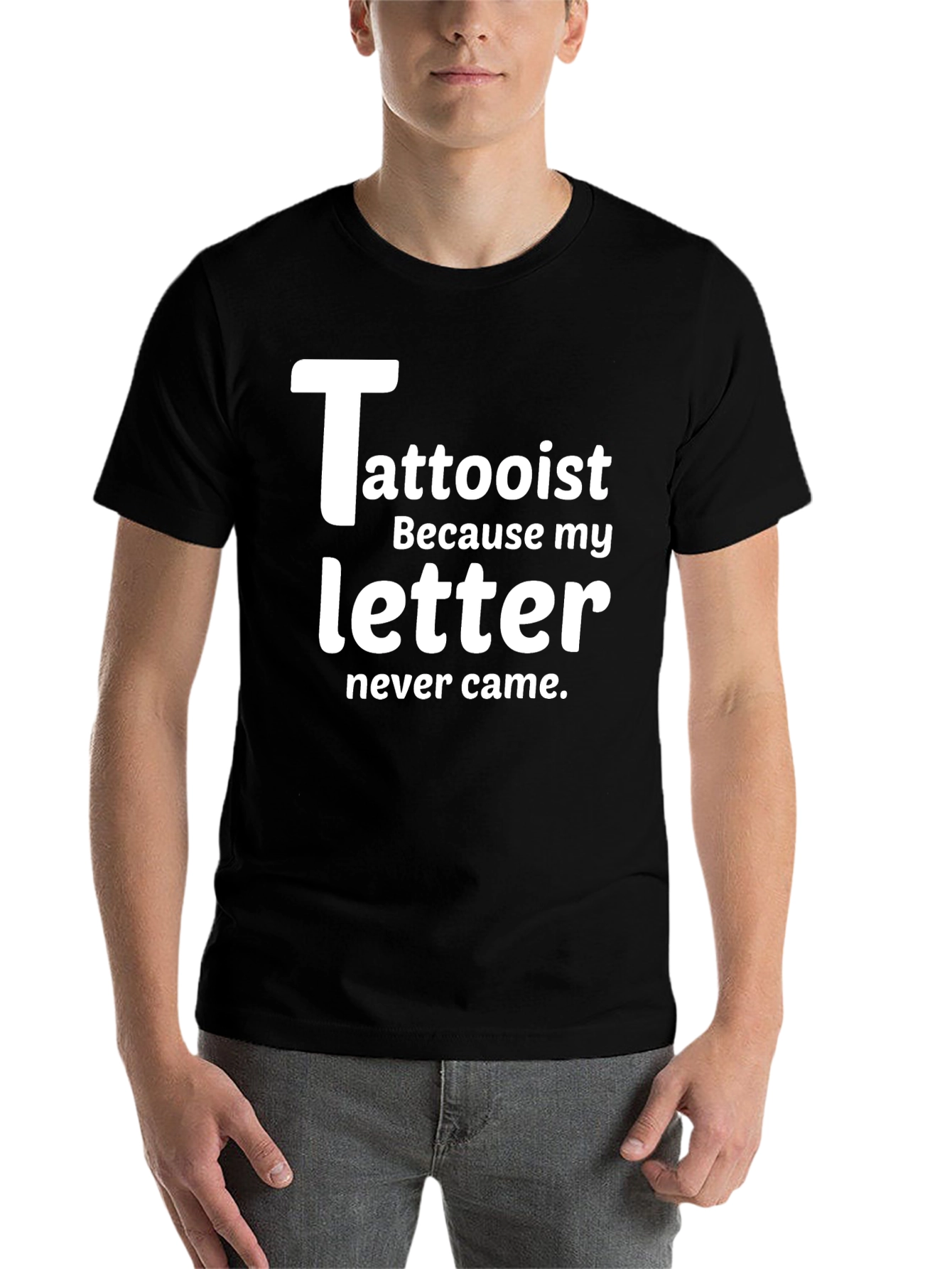 Tattooist T-Shirt - Never Came Funny Tattoo Artist Tee