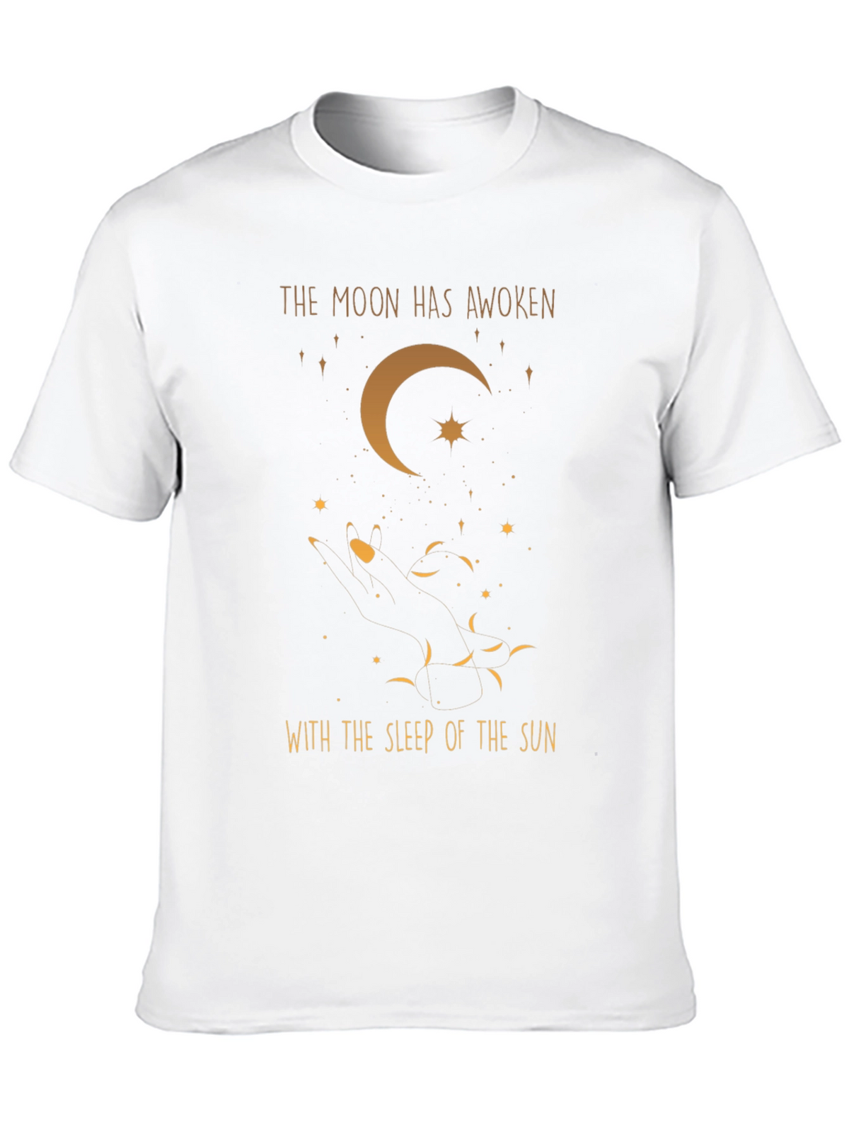 Celestial Moon Graphic T-Shirt