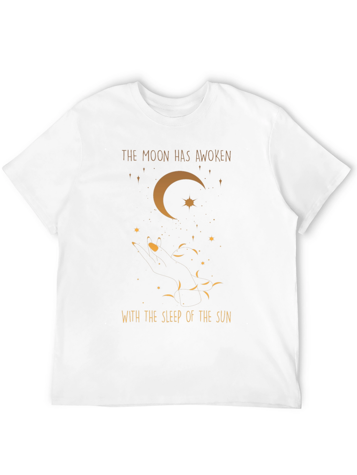 Celestial Moon Graphic T-Shirt