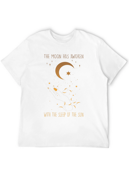 Celestial Moon Graphic T-Shirt