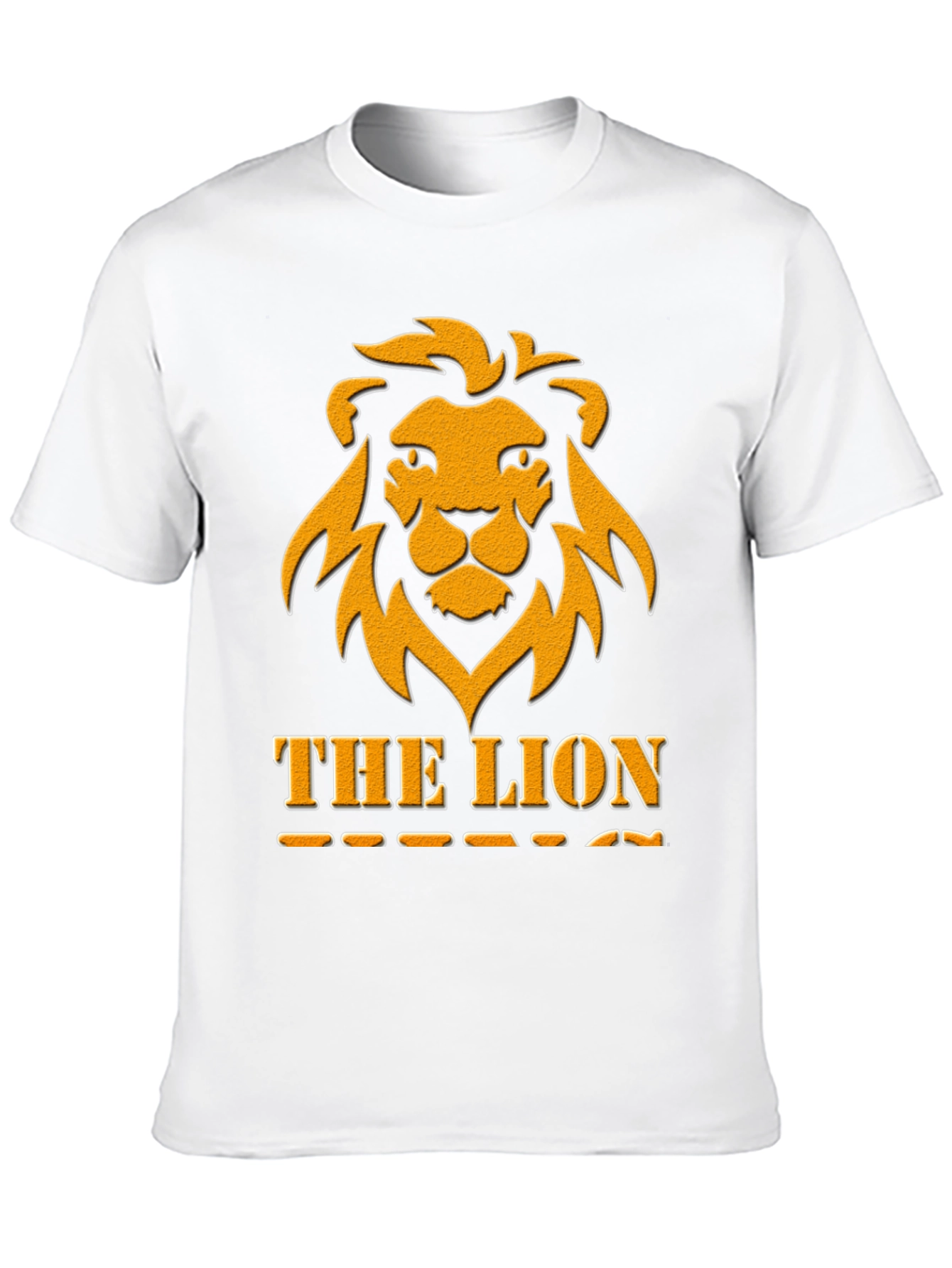 The Lion Graphic Tee - Bold Black T-Shirt
