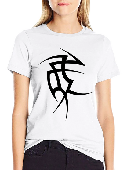 Mens Black Tribal Tattoo Graphic Tee