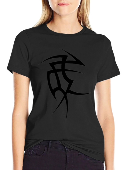 Mens Black Tribal Tattoo Graphic Tee