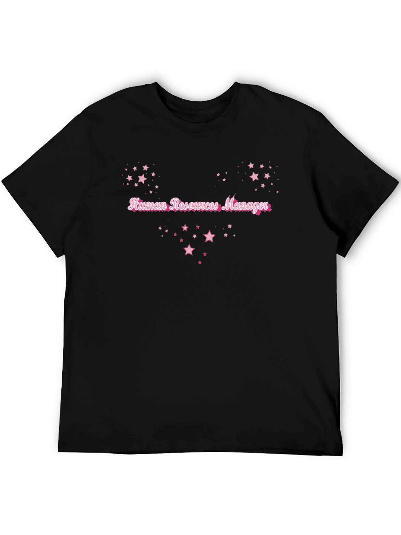 HR Manager Starry T-Shirt - Black