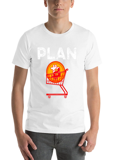 Bitcoin Shopping Plan Graphic Tee