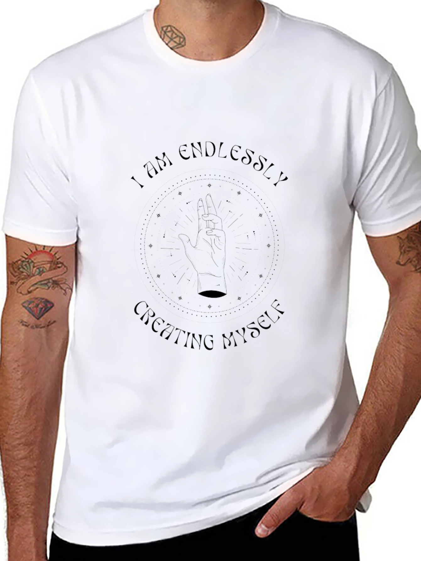 Endlessly Creating Myself Graphic Tee