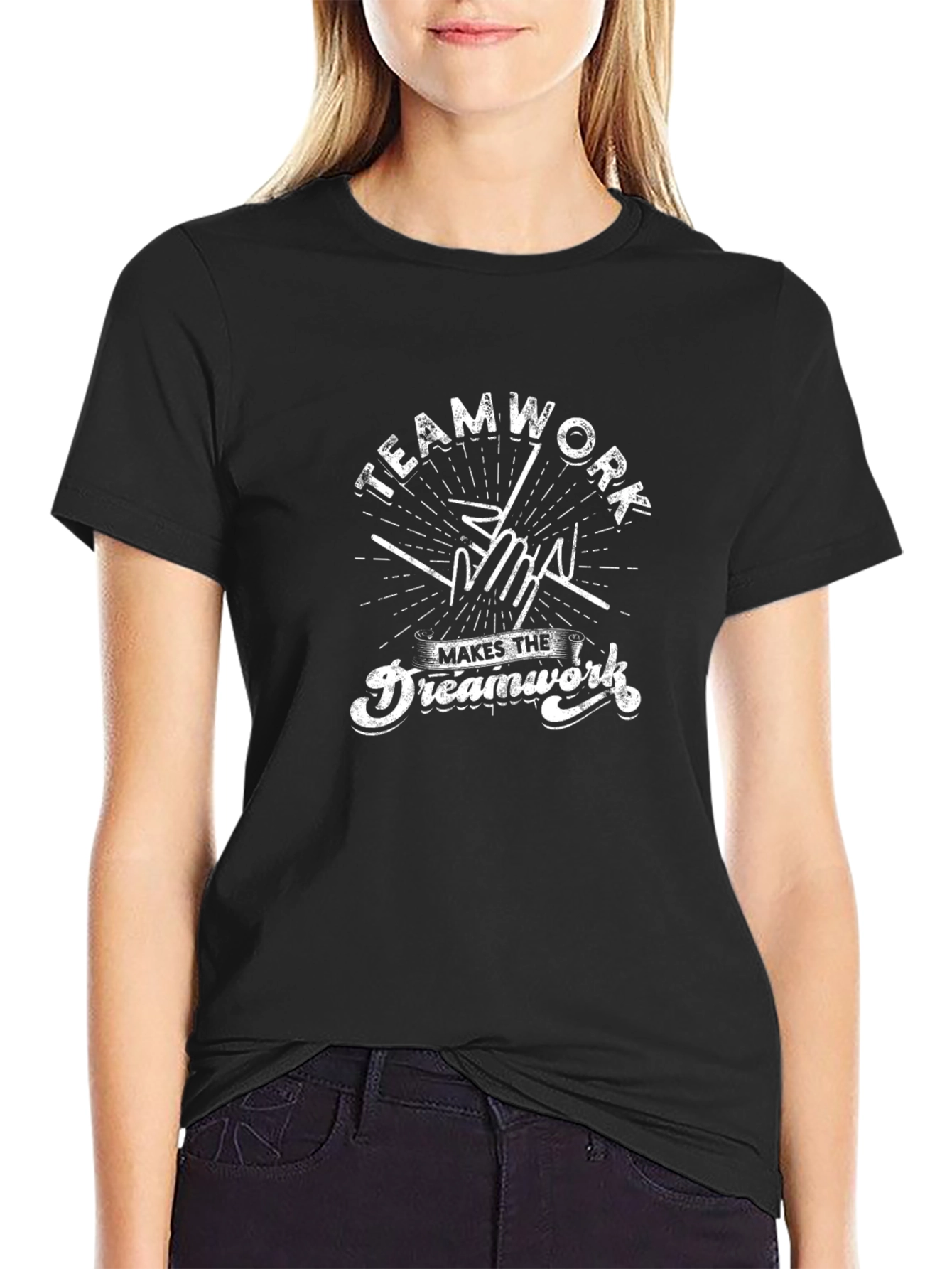 Teamwork Makes The Dreamwork Graphic T-Shirt