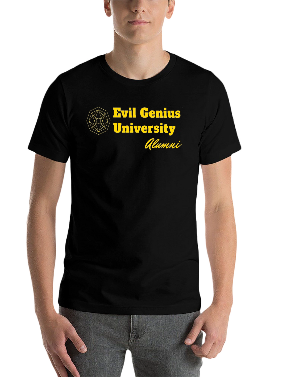 Evil Genius University Alumni Black T-Shirt