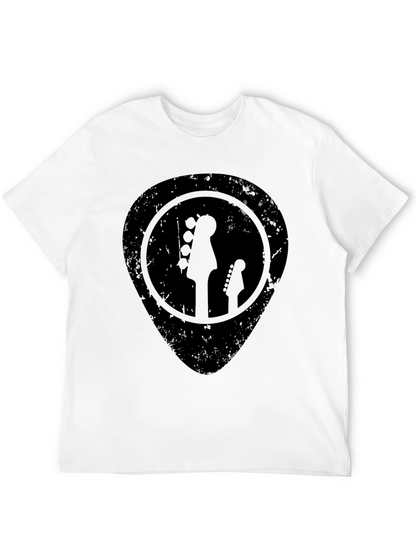 Guitar Pick T-Shirt - Rock and Roll Tee