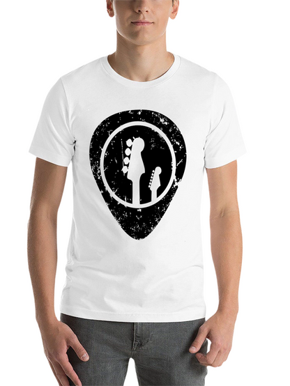 Guitar Pick T-Shirt - Rock and Roll Tee