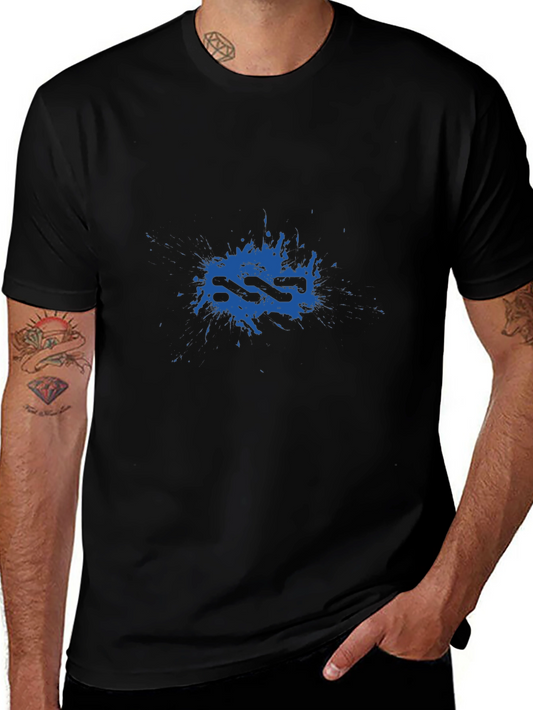 Abstract Graphic Tee - Modern Style