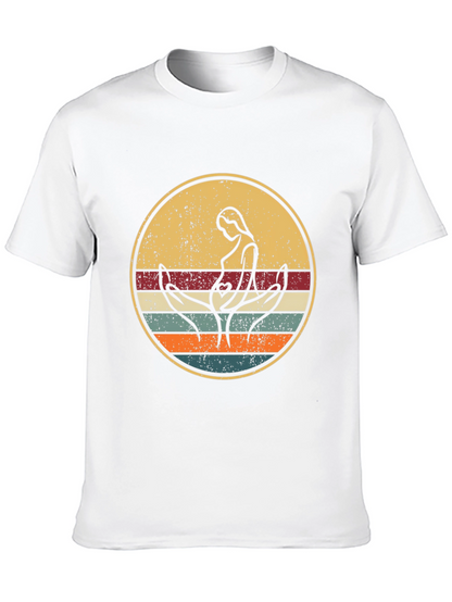 Retro Pregnancy Support T-Shirt