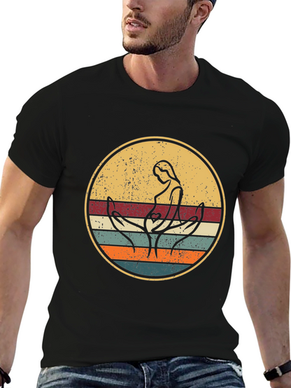 Retro Pregnancy Support T-Shirt