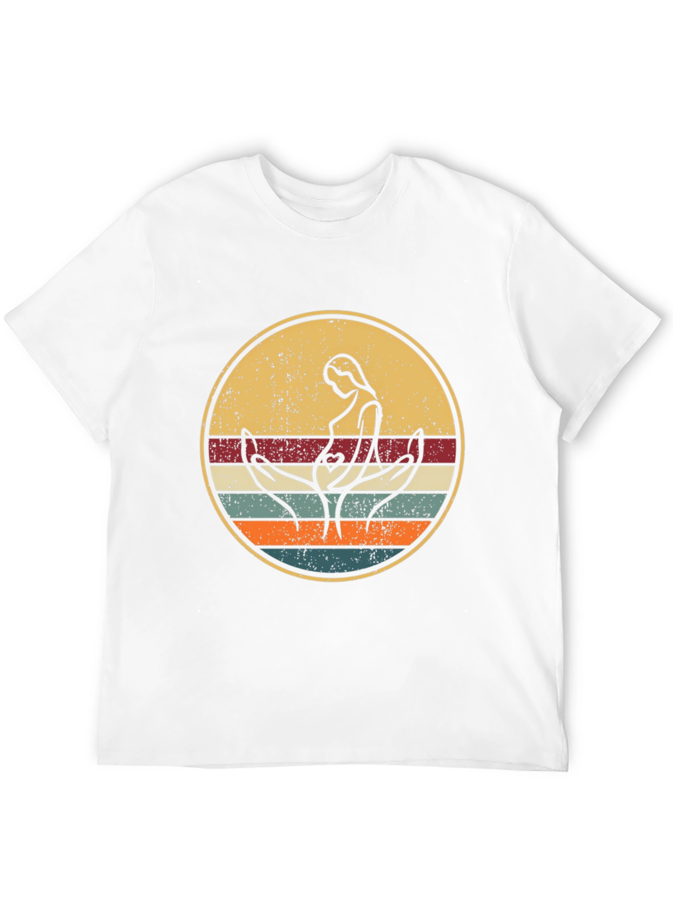 Retro Pregnancy Support T-Shirt