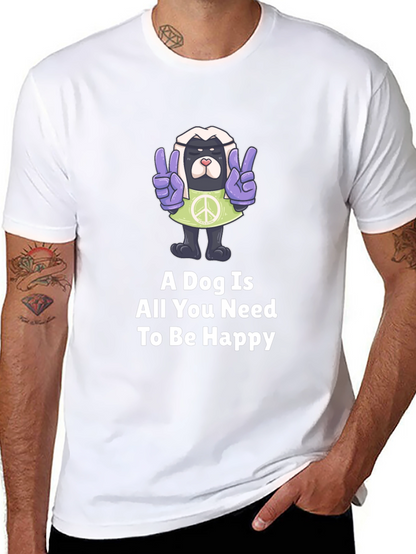 Dog Peace T-Shirt: A Dog is All You Need