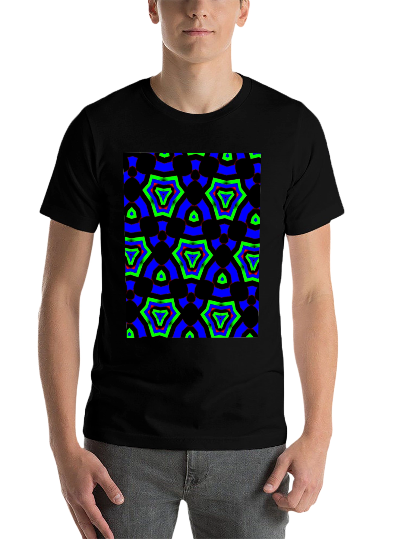 Abstract Geometric T-Shirt