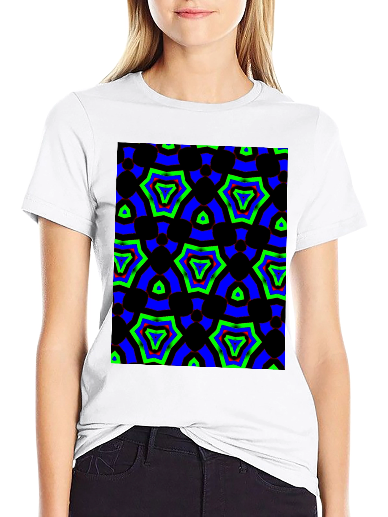 Abstract Geometric T-Shirt