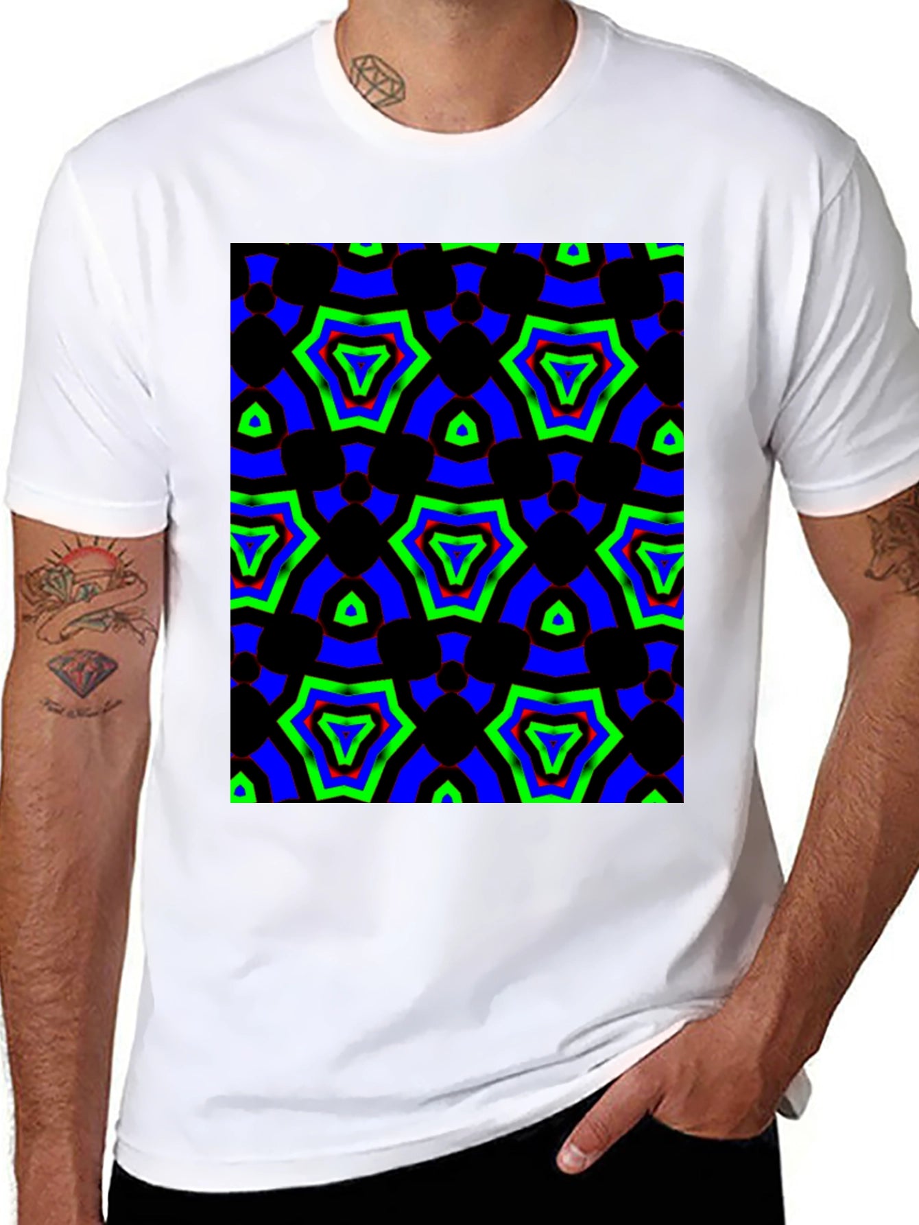 Abstract Geometric T-Shirt