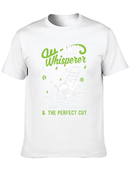 Lawn Whisperer T-Shirt - Perfect Cut Mowology Tee
