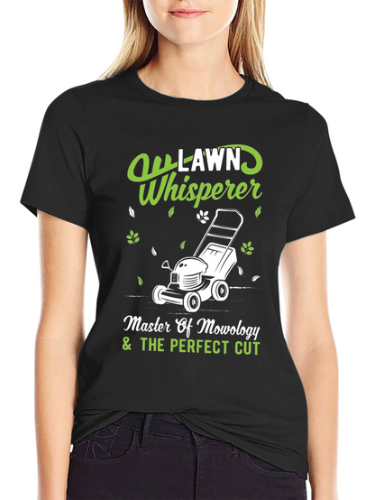 Lawn Whisperer T-Shirt - Perfect Cut Mowology Tee