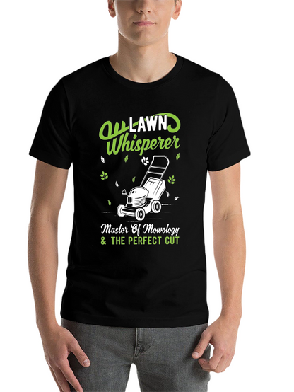 Lawn Whisperer T-Shirt - Perfect Cut Mowology Tee